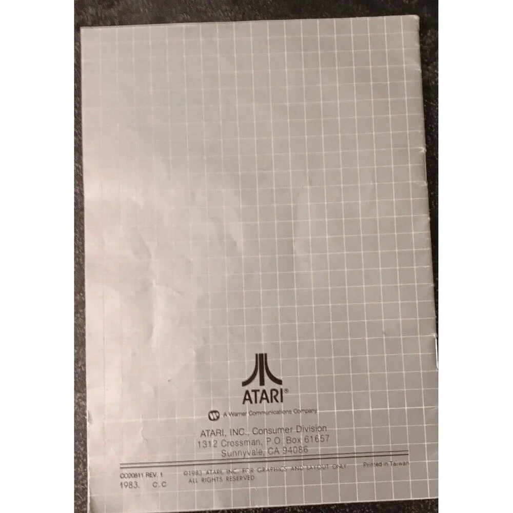 Vintage Atari 5200 Owner's Manual